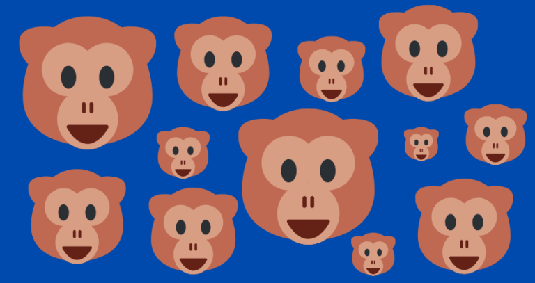 Affengesicht Emoji 🐵 Bedeutungen | Chats | Kopieren