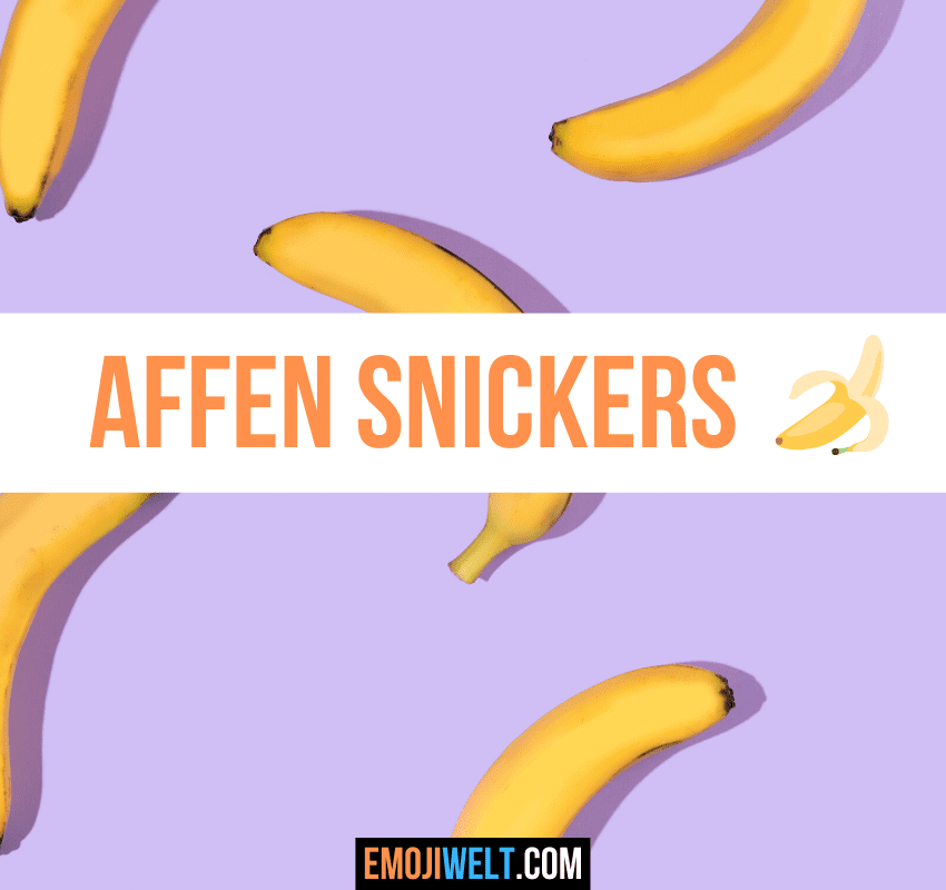 Banane Emoji 🍌 Bedeutungen | Chats | Kopieren & Einfügen