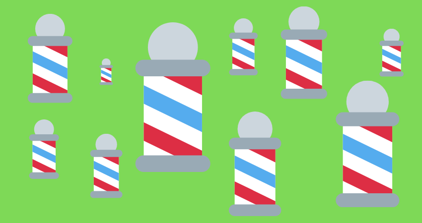 Barbershop Säule Emoji Symbol💈Bedeutungen | Chats