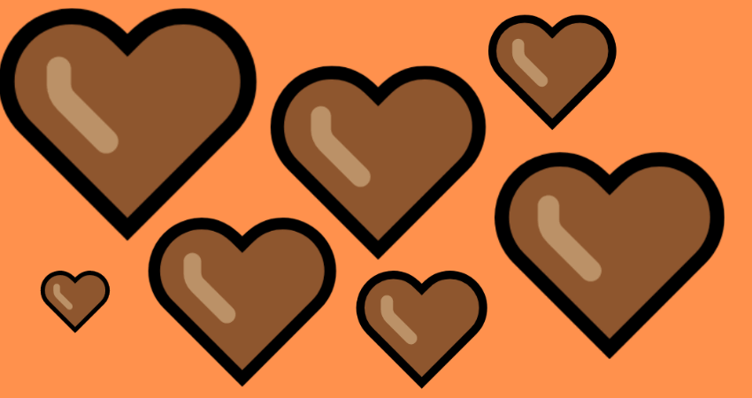 Braunes Herz Emoji Symbol🤎 Bedeutungen | Chats | Kopieren