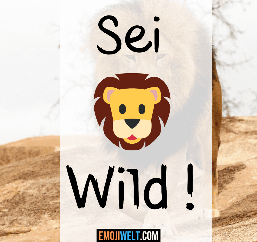 Löwe Emoji 🦁 Bedeutungen | Chats | Kopieren & Einfügen