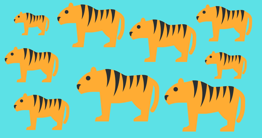 Tiger Emoji 🐅 Bedeutungen | Chats | Kopieren & Einfügen