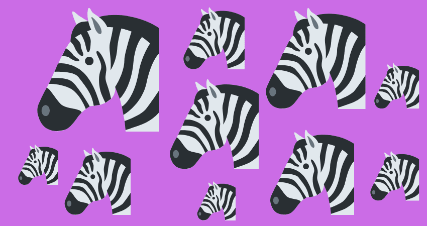 Zebra Emoji 🦓 Bedeutungen | Chats | Kopieren & Einfügen