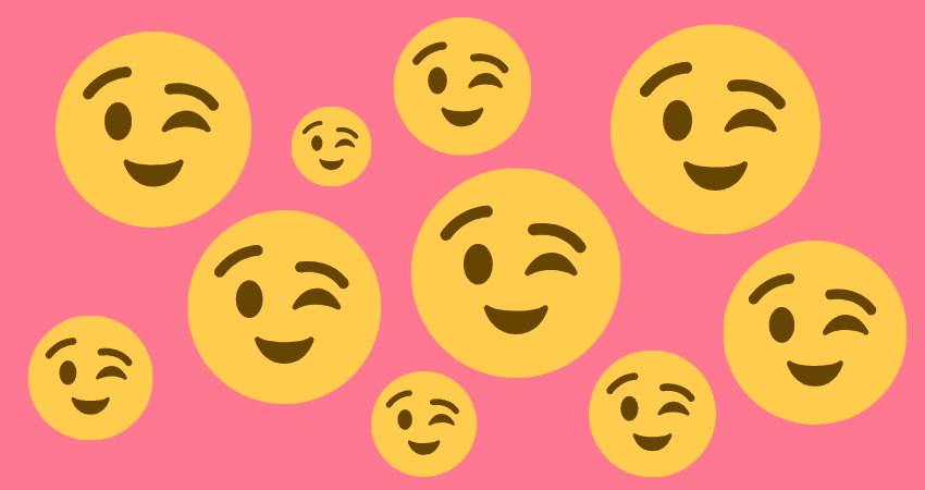 Zwinkernder Smiley 😉 Bedeutungen | Chats | Kopieren & Einfügen